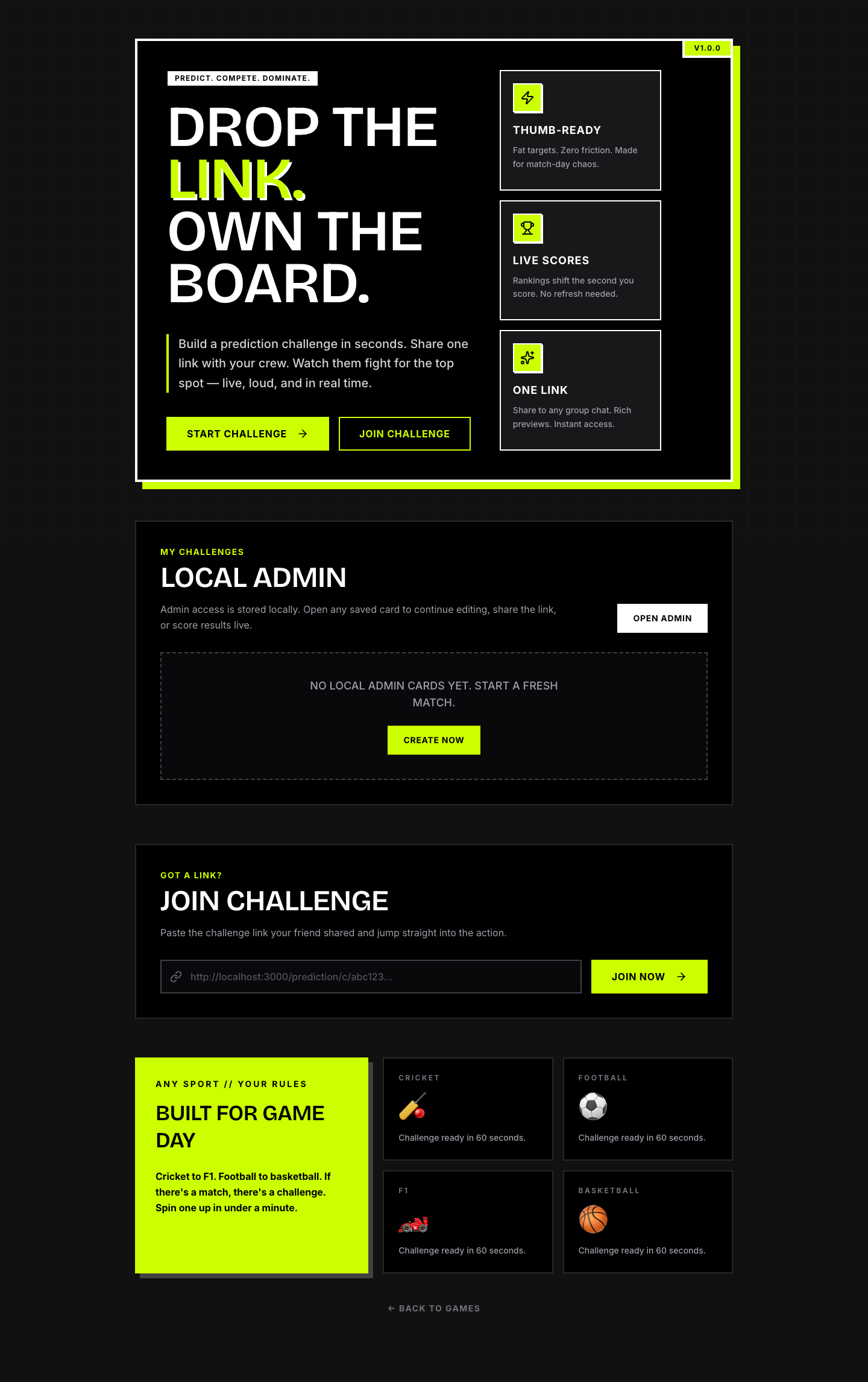 Prediction Game screenshot 1