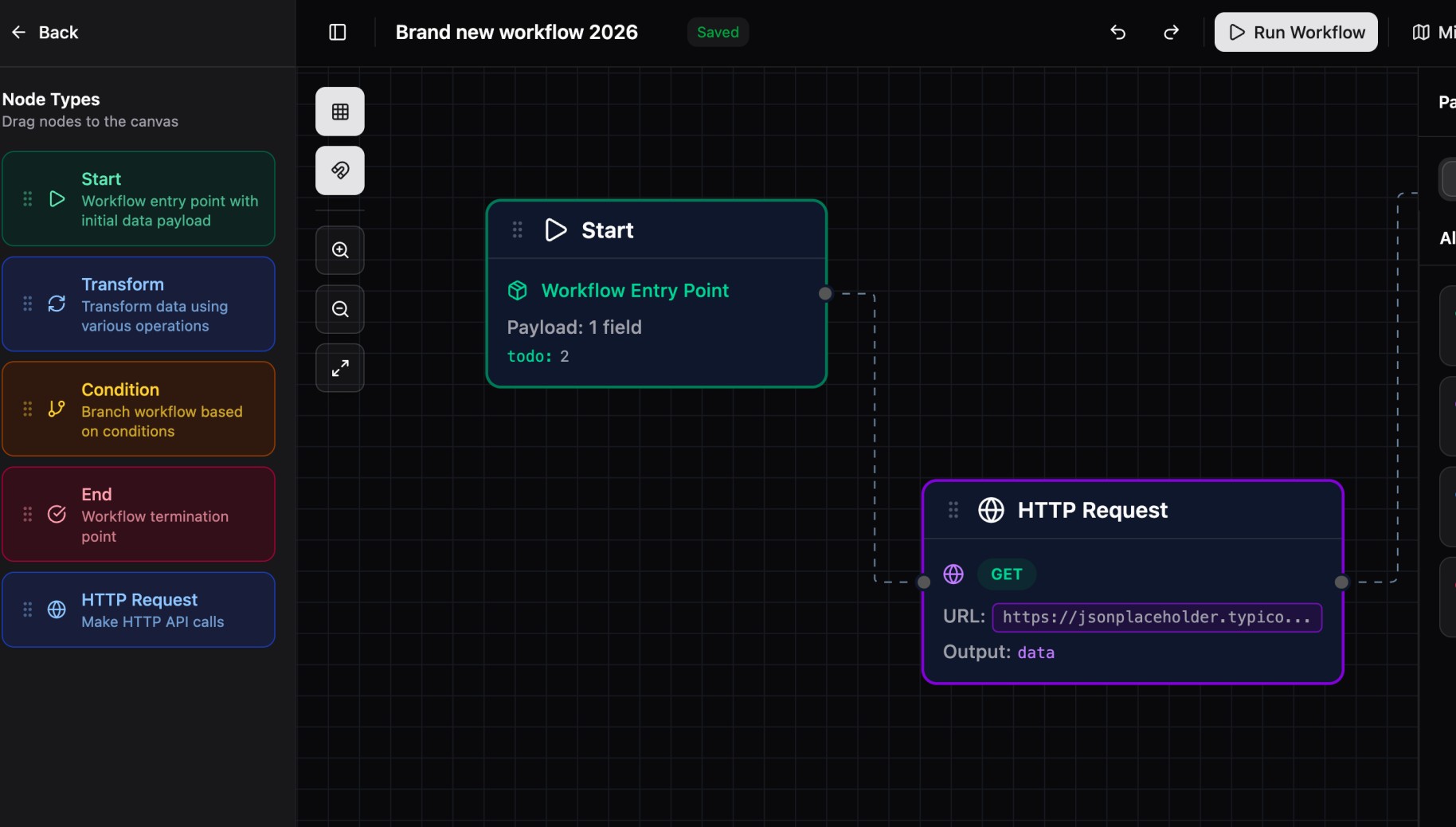Workflow Builder screenshot